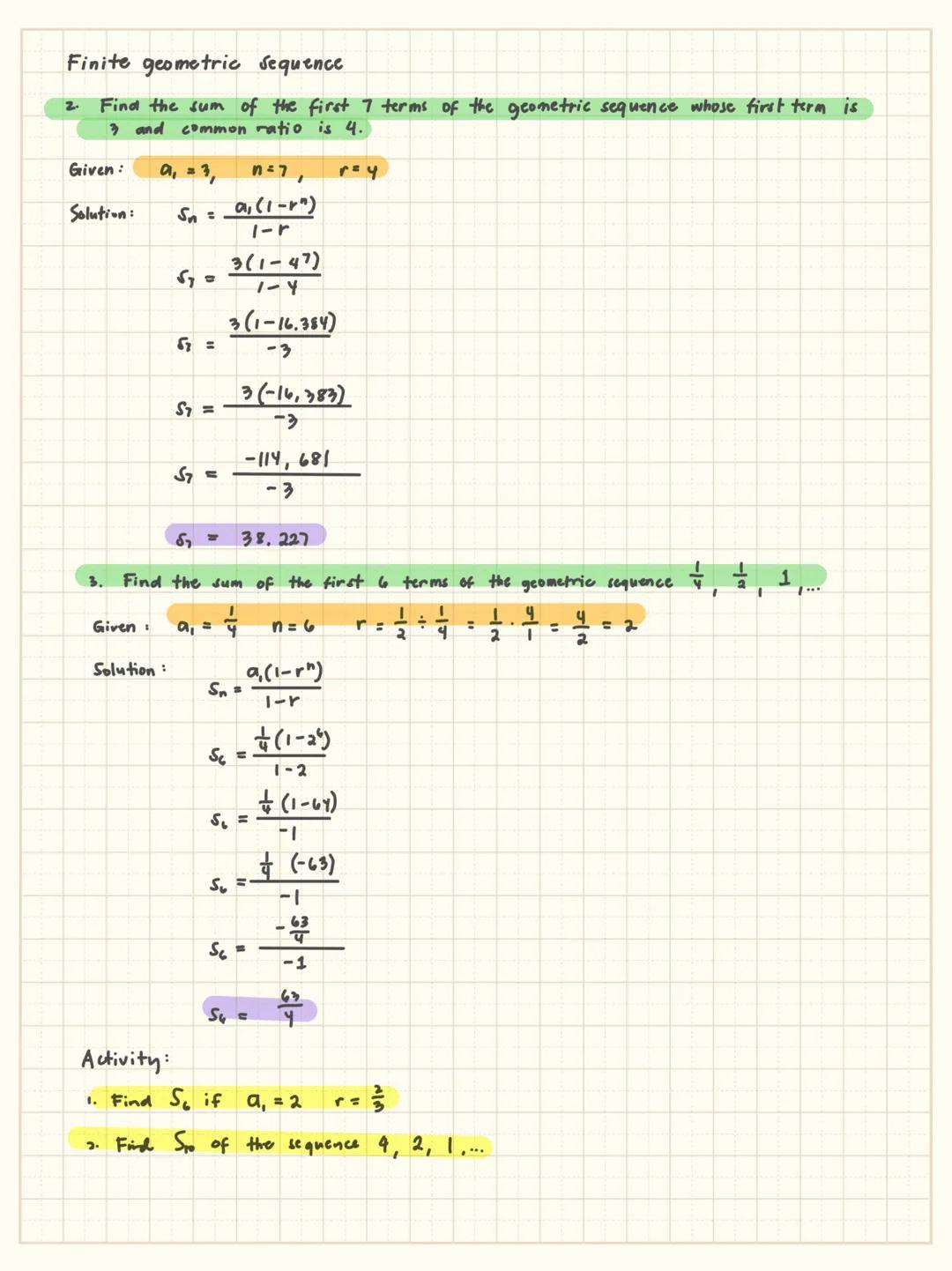 Quarter I
Lesson 1: SEQUENCE
Inductive Reasoning is the
process of observing data,
recognizing patterns, and
making generalizations
from obs