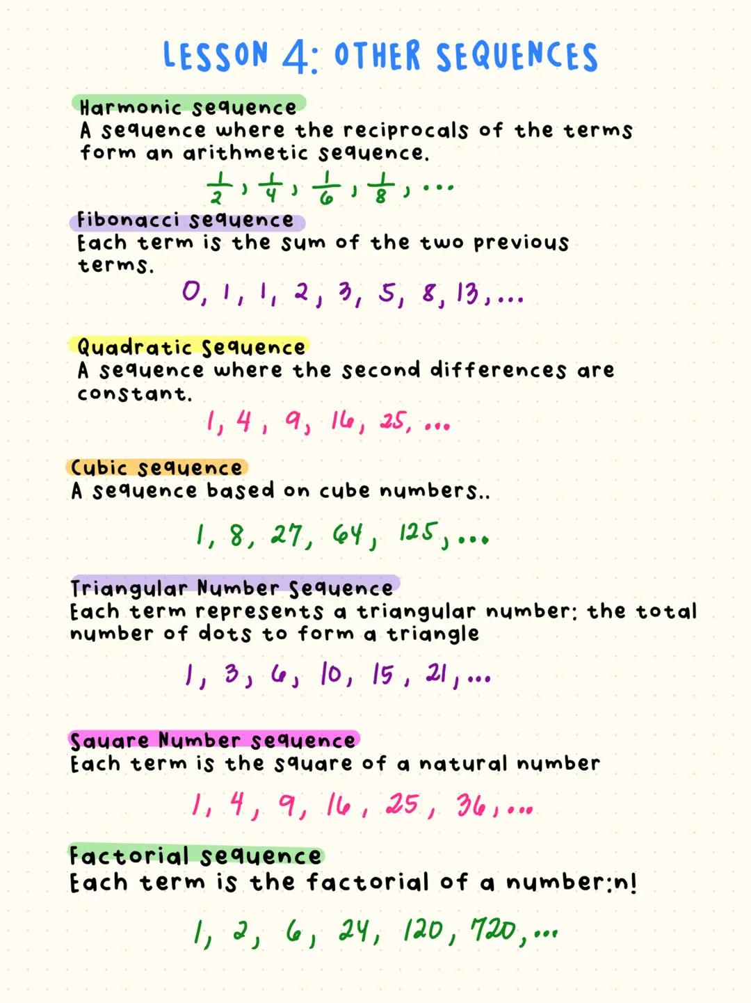 Quarter I
Lesson 1: SEQUENCE
Inductive Reasoning is the
process of observing data,
recognizing patterns, and
making generalizations
from obs