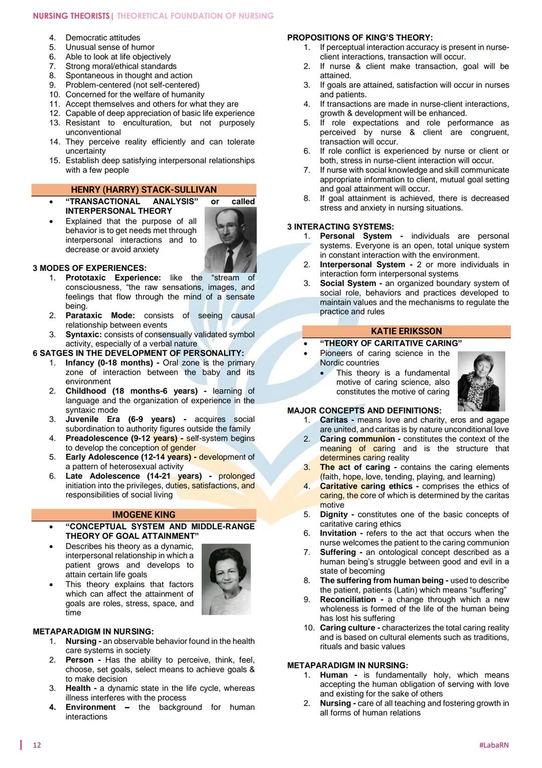 NURSING THEORISTS
THEORETICAL FOUNDATION OF NURSING
NURSING THEORIES
- The beginning of nursing theory development can be
traced to Florence
