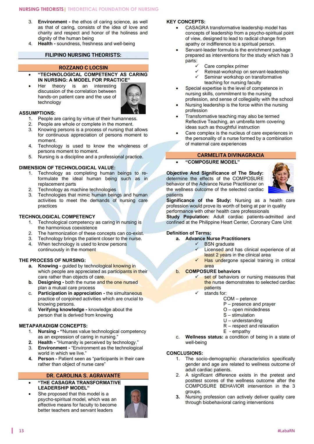 NURSING THEORISTS
THEORETICAL FOUNDATION OF NURSING
NURSING THEORIES
- The beginning of nursing theory development can be
traced to Florence