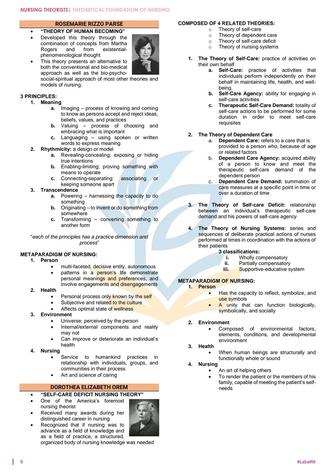 NURSING THEORISTS
THEORETICAL FOUNDATION OF NURSING
NURSING THEORIES
- The beginning of nursing theory development can be
traced to Florence