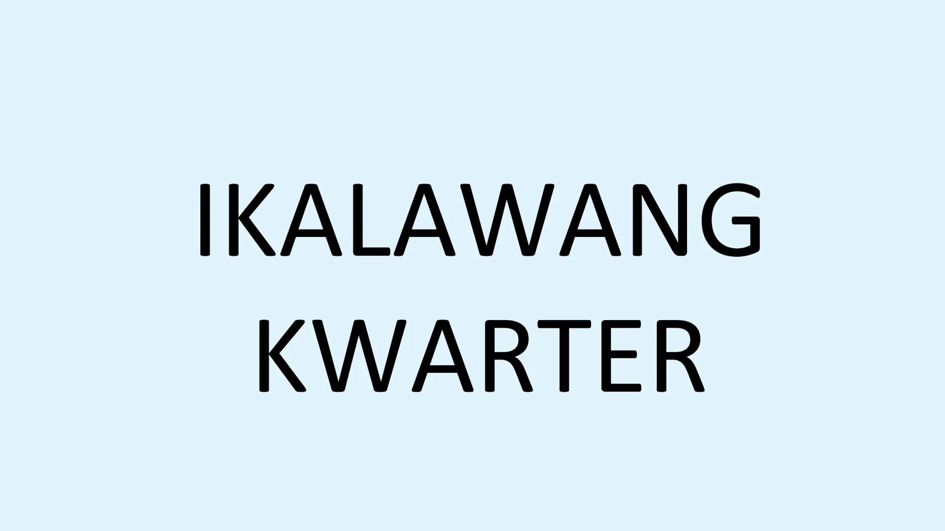 le
☆
Pagbasa at Pagsusuri
ng Iba't Ibang Teksto
Tungo sa
Pananaliksik
😊 UNANG
KWARTER NILALAMAN
PAMANTAYANG
PANGNILALAMAN
PAMANTAYAN SA PAG