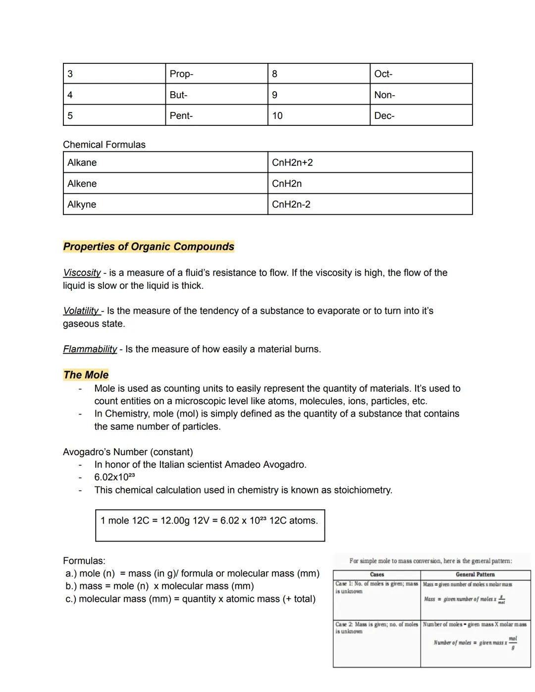 CHEMISTRY
highlighted = main topic
underlined = to remember
When different ionic compounds called metallic salts, are heated, electrons arou