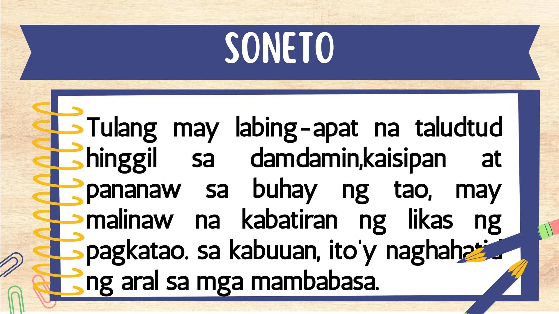 # FILIPINO 9
Ikalawang Markahan MGA KASANAYANG DAPAT MONG MATUTUHAN:
• Nasusuri ang pagkakaiba at pagkakatulad ng estilo ng pagbuo ng tanka
