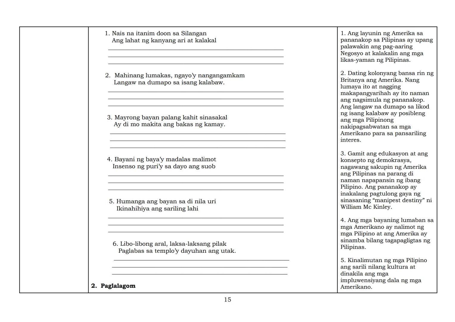8
Modelong Banghay Aralin
sa Filipino
Kuwarter 2
Aralin
1
IMPLEMENTATION OF THE MATATAG K TO 10 CURRICULUM
DepED
DEPARTMENT OF EDUCATION
PAG