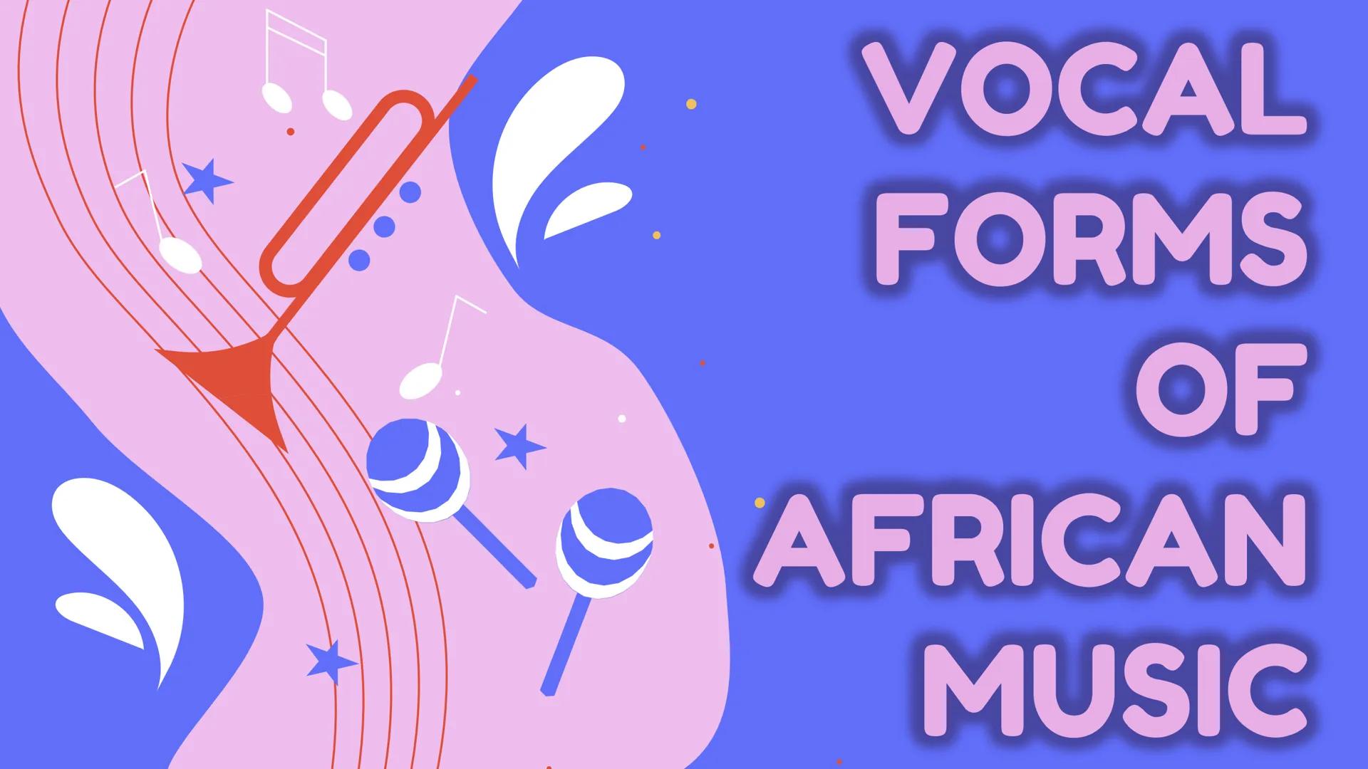 # Music of
# AFRICA
Afro-Latin American and Popular Music # TRADITIONAL
MUSIC
OF
AFRICA African traditional music
is mainly functional i