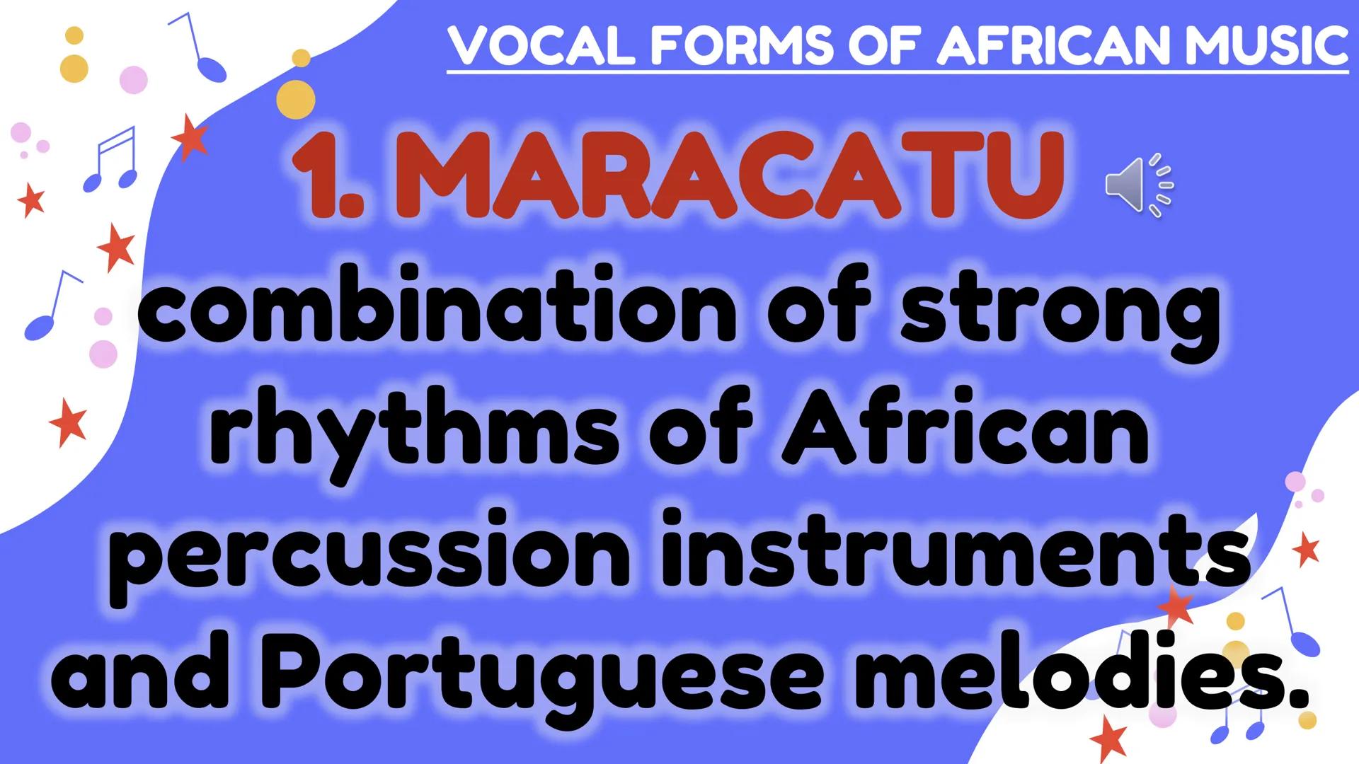 # Music of
# AFRICA
Afro-Latin American and Popular Music # TRADITIONAL
MUSIC
OF
AFRICA African traditional music
is mainly functional i