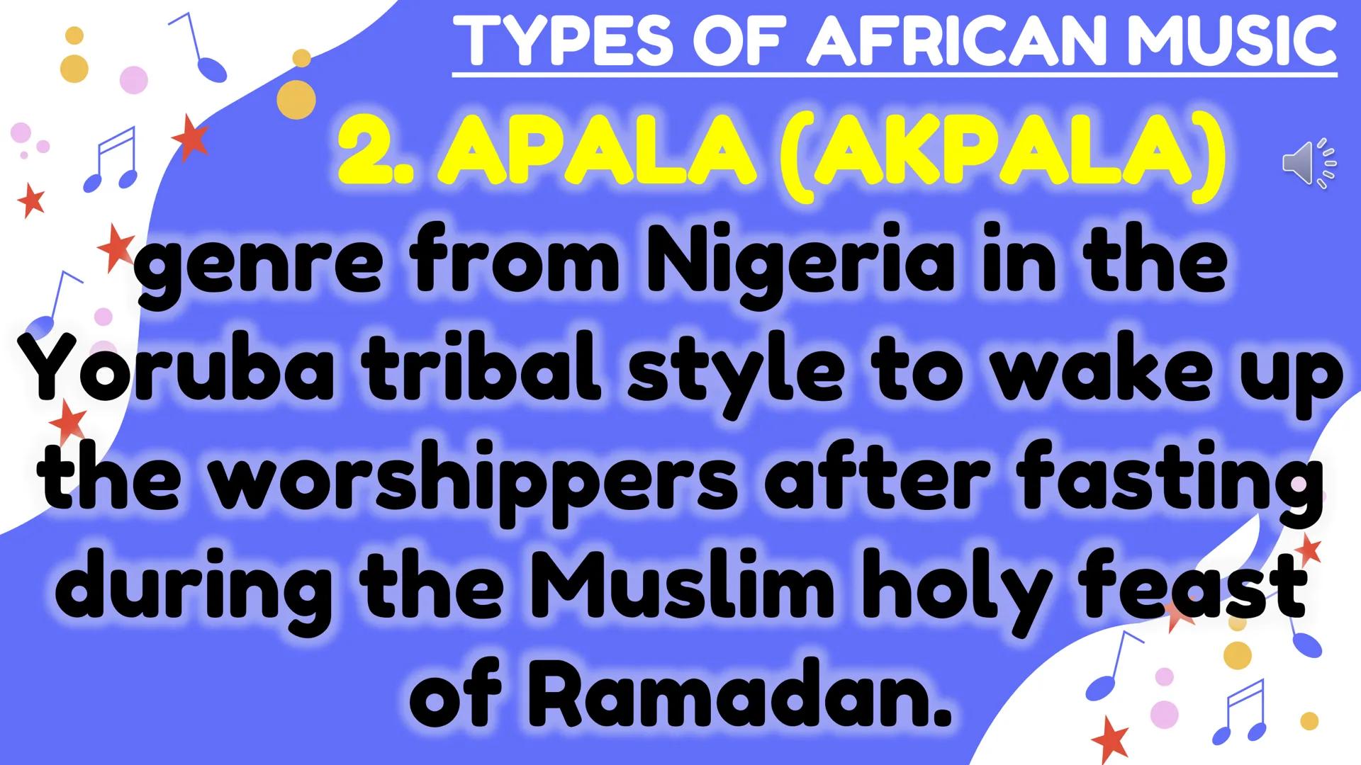 # Music of
# AFRICA
Afro-Latin American and Popular Music # TRADITIONAL
MUSIC
OF
AFRICA African traditional music
is mainly functional i