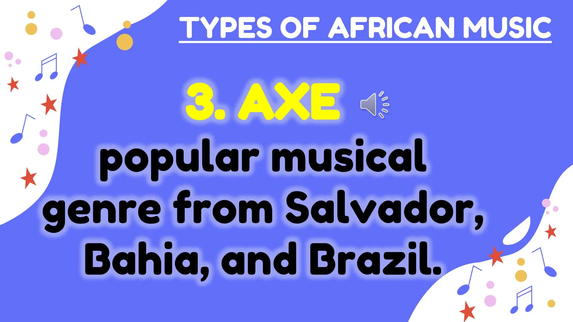 # Music of
# AFRICA
Afro-Latin American and Popular Music # TRADITIONAL
MUSIC
OF
AFRICA African traditional music
is mainly functional i