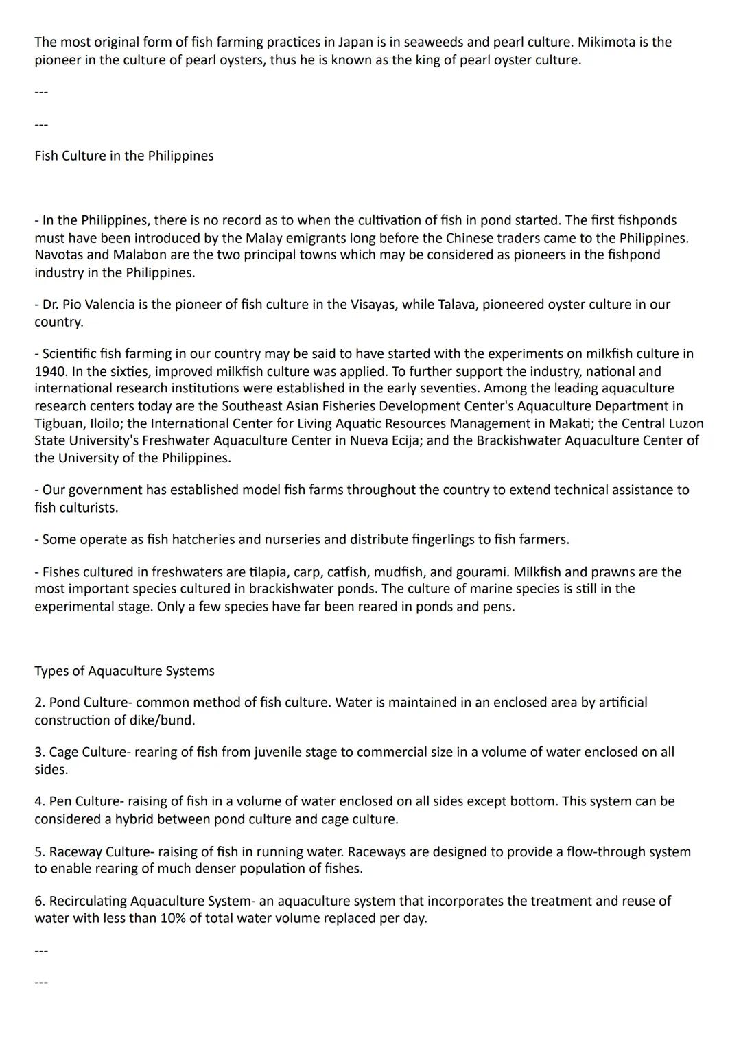 - Unlocking Content Vocabulary
- Aquaculture- breeding, raising, and harvesting fish, shellfish, and aquatic plants.
- Wharf- a platform bui