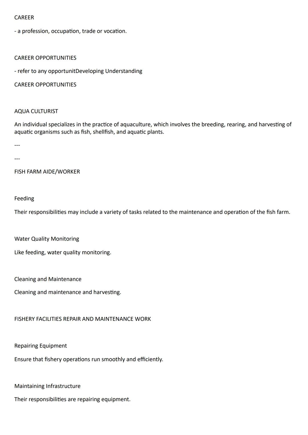 - Unlocking Content Vocabulary
- Aquaculture- breeding, raising, and harvesting fish, shellfish, and aquatic plants.
- Wharf- a platform bui