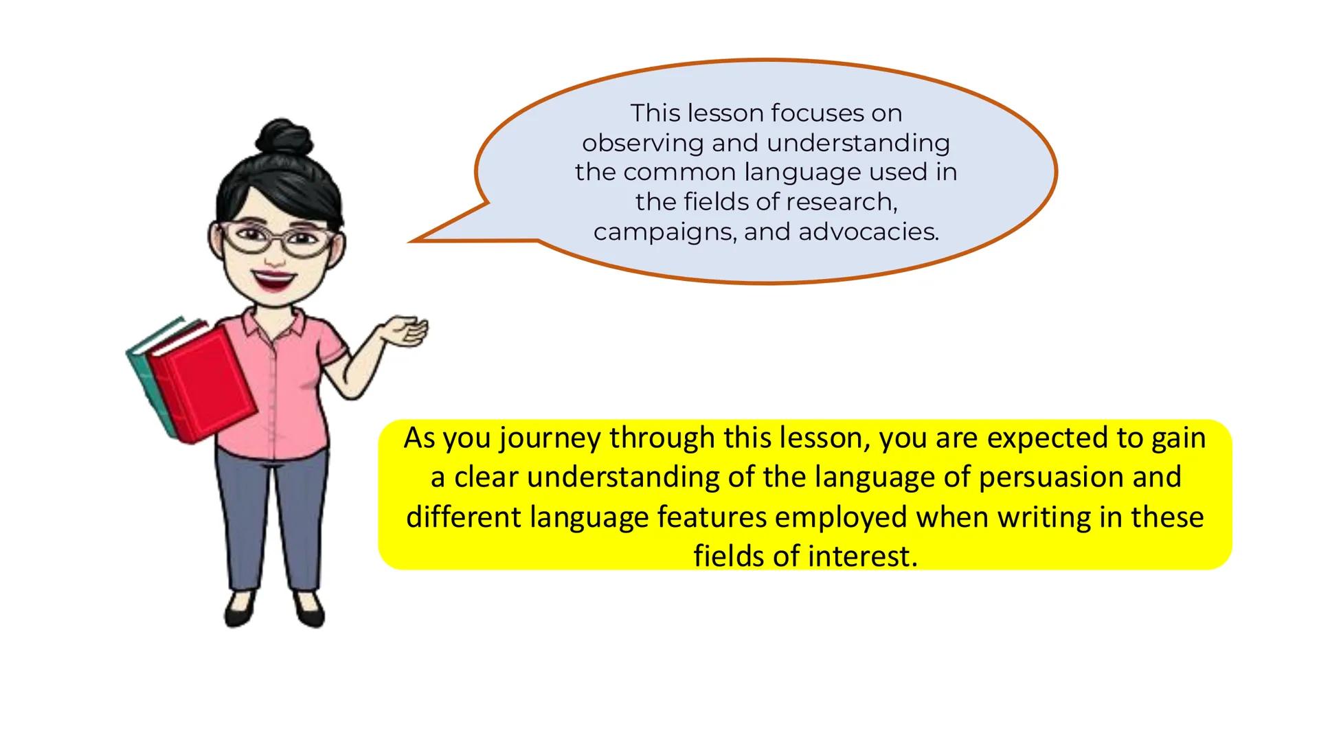 English 10
Quarter 2, Module 1
Language of Research, Campaigns, and
Advocacies Most Essential Learning
Competency:
Observe the language of r