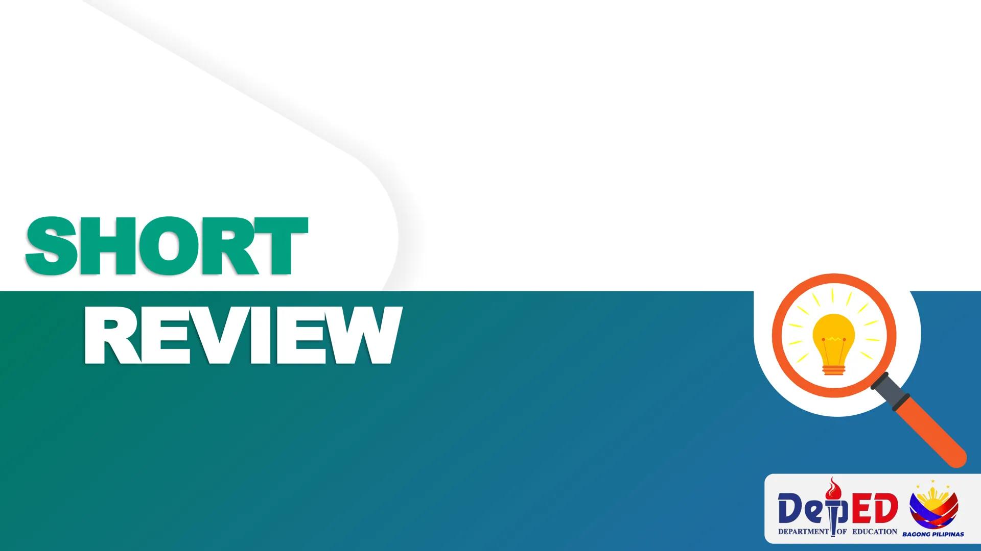 CASIMIRO A. YNARES SR. MEMORIAL
NATIONAL HIGH SCHOOL
DIVISION OF RIZAL
Cartesian
Coordinate
Plane
QUARTER II
Week I
BAGONG PILIPINAS
Dep