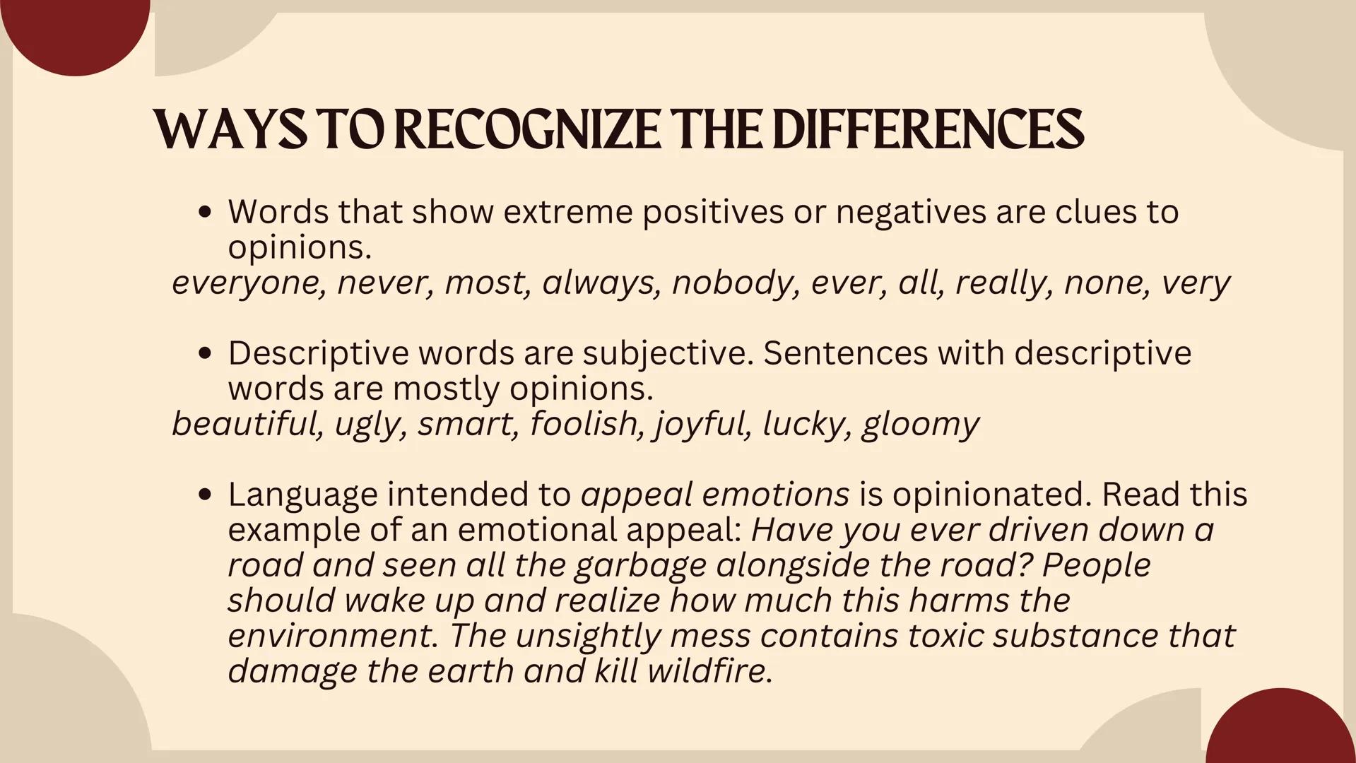 X
X
X
X
Q2 ENGLISH 8
Presented by: Janice C. Basiao
XX
X
XX
X
XX
XX
XX
X ## FACT CHECKING
1. What are three questions you can ask yourself
