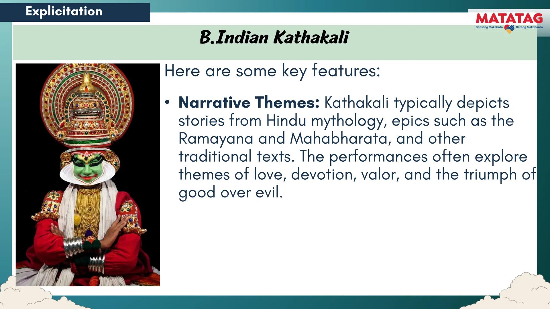DepED
Q2 Music and Arts Week 3-4
TRADITIONAL
MATATAG
Bansang Makabata Batang Makabansa
ASIAN FOLK ARTS
AND NEW CREATIVE
TRENDS # Learn