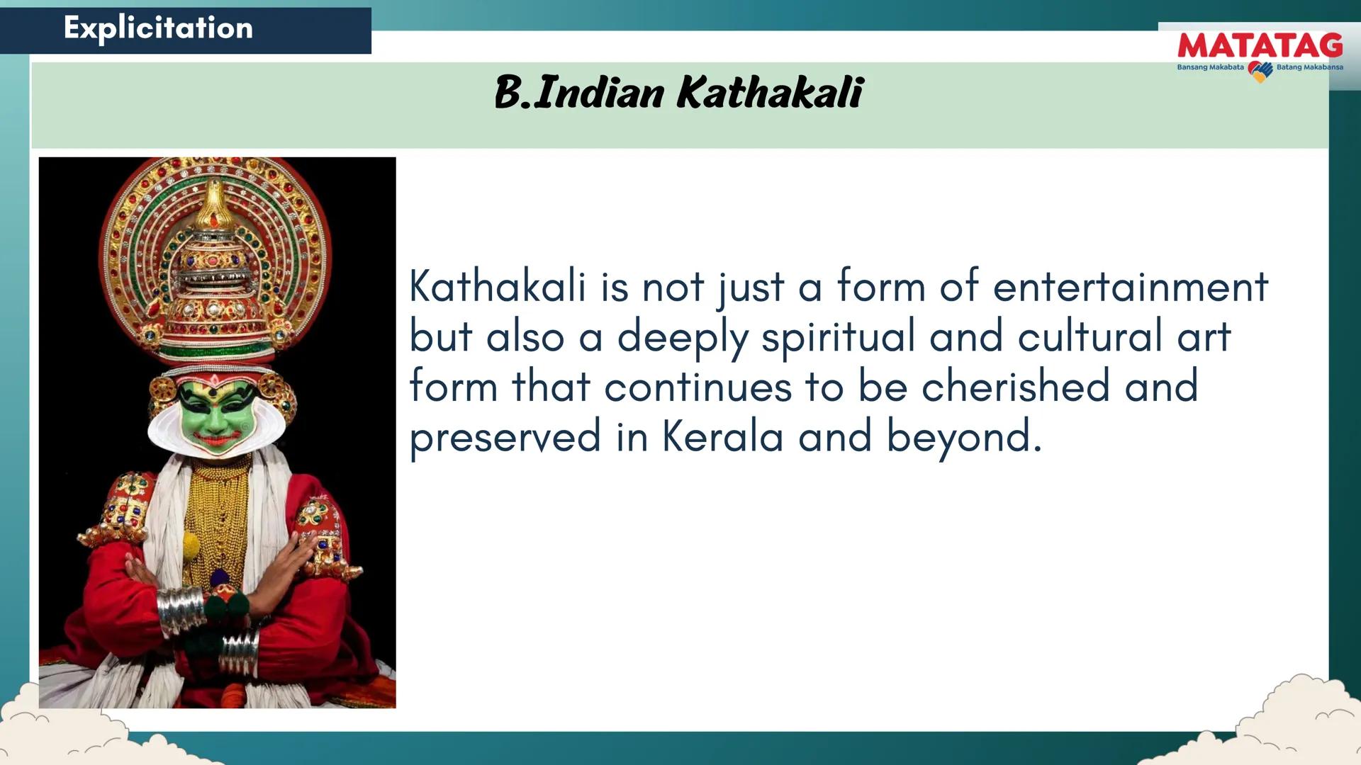 DepED
Q2 Music and Arts Week 3-4
TRADITIONAL
MATATAG
Bansang Makabata Batang Makabansa
ASIAN FOLK ARTS
AND NEW CREATIVE
TRENDS # Learn