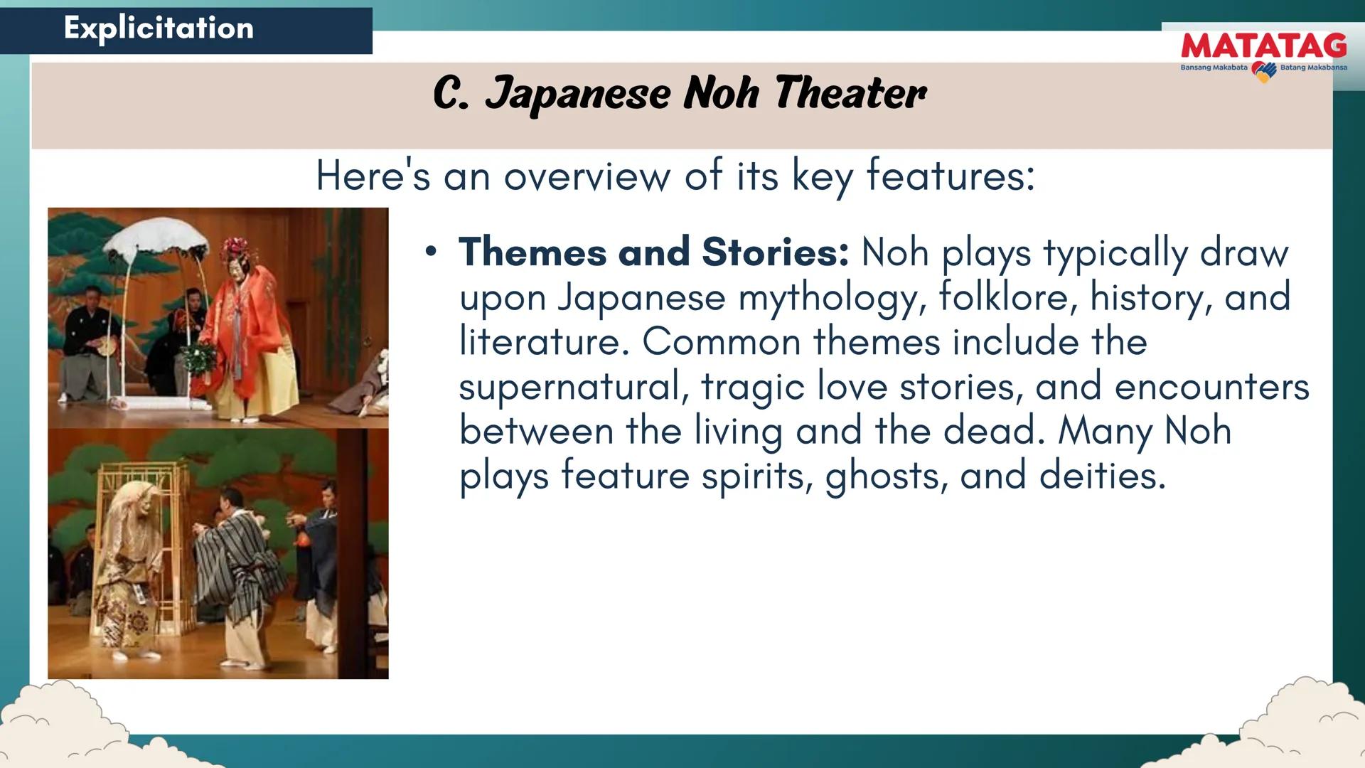 DepED
Q2 Music and Arts Week 3-4
TRADITIONAL
MATATAG
Bansang Makabata Batang Makabansa
ASIAN FOLK ARTS
AND NEW CREATIVE
TRENDS # Learn