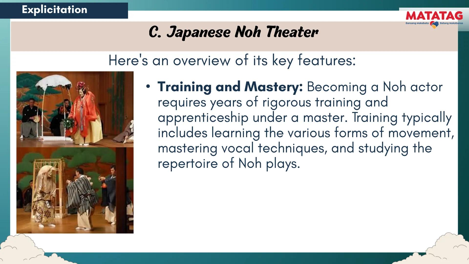 DepED
Q2 Music and Arts Week 3-4
TRADITIONAL
MATATAG
Bansang Makabata Batang Makabansa
ASIAN FOLK ARTS
AND NEW CREATIVE
TRENDS # Learn