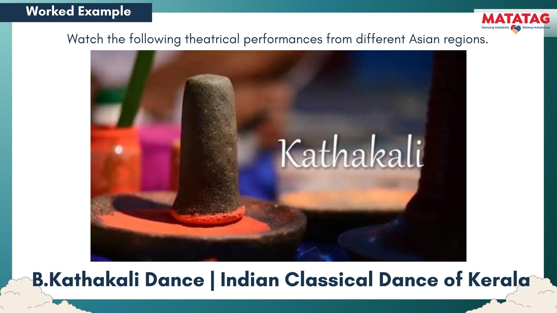DepED
Q2 Music and Arts Week 3-4
TRADITIONAL
MATATAG
Bansang Makabata Batang Makabansa
ASIAN FOLK ARTS
AND NEW CREATIVE
TRENDS # Learn