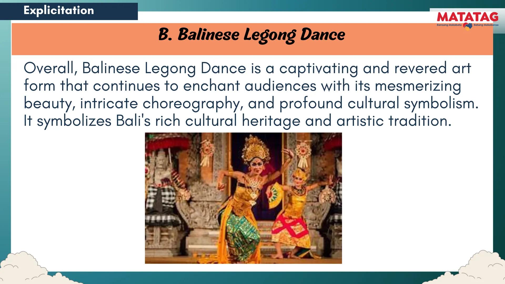 DepED
Q2 Music and Arts Week 3-4
TRADITIONAL
MATATAG
Bansang Makabata Batang Makabansa
ASIAN FOLK ARTS
AND NEW CREATIVE
TRENDS # Learn