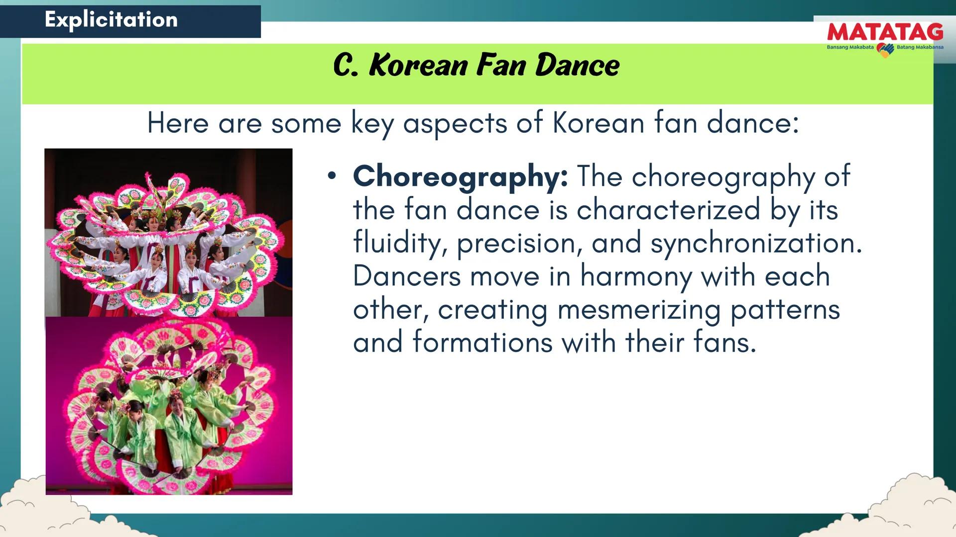 DepED
Q2 Music and Arts Week 3-4
TRADITIONAL
MATATAG
Bansang Makabata Batang Makabansa
ASIAN FOLK ARTS
AND NEW CREATIVE
TRENDS # Learn