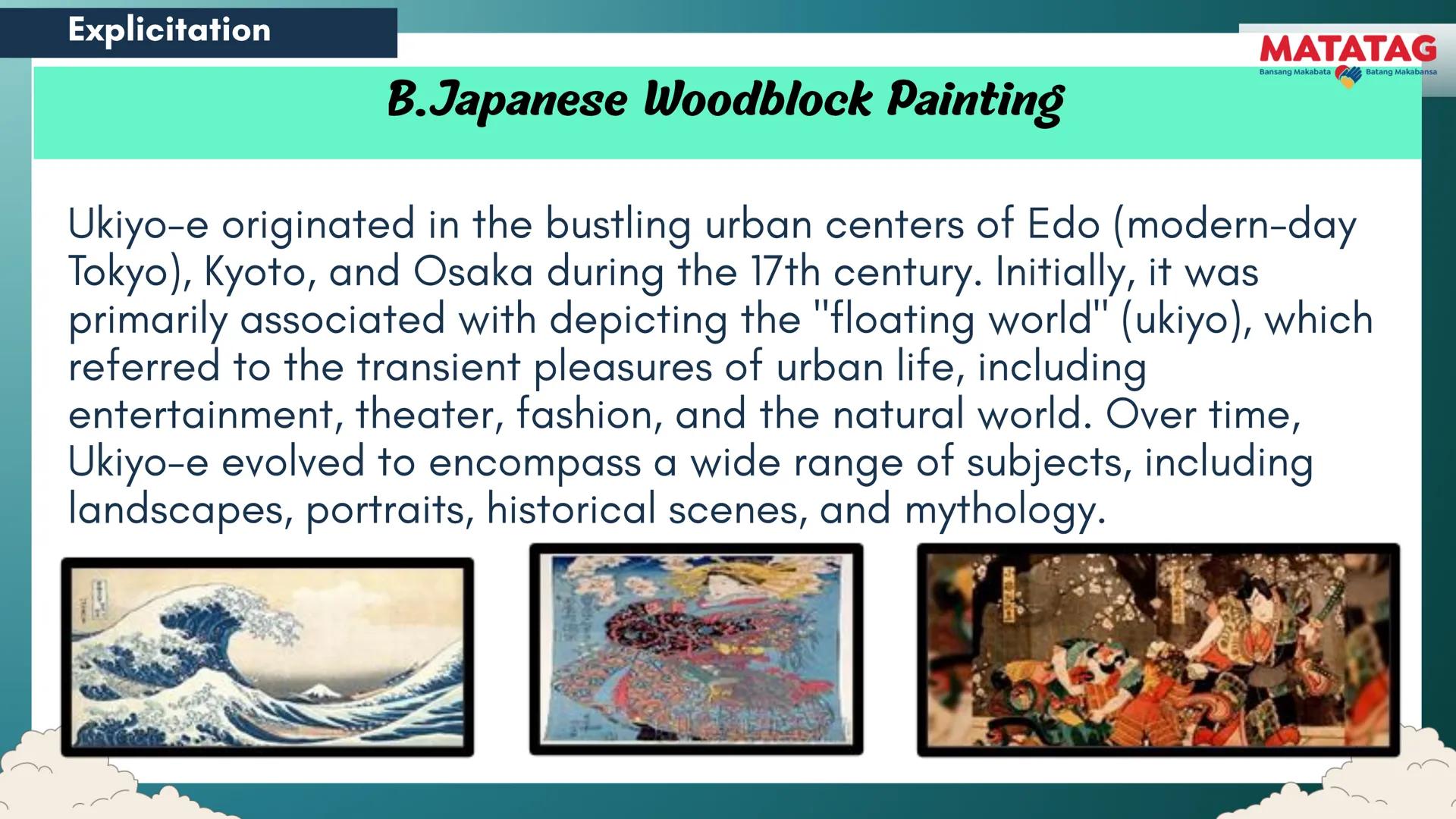 DepED
Q2 Music and Arts Week 3-4
TRADITIONAL
MATATAG
Bansang Makabata Batang Makabansa
ASIAN FOLK ARTS
AND NEW CREATIVE
TRENDS # Learn