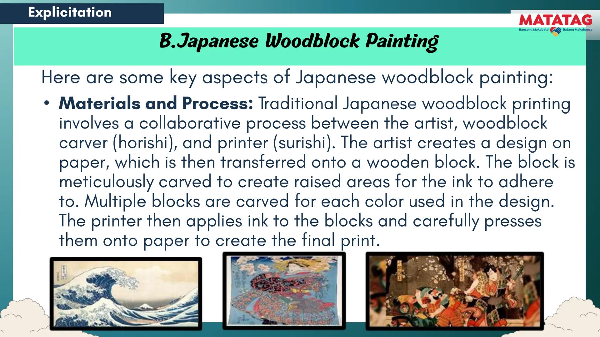 DepED
Q2 Music and Arts Week 3-4
TRADITIONAL
MATATAG
Bansang Makabata Batang Makabansa
ASIAN FOLK ARTS
AND NEW CREATIVE
TRENDS # Learn