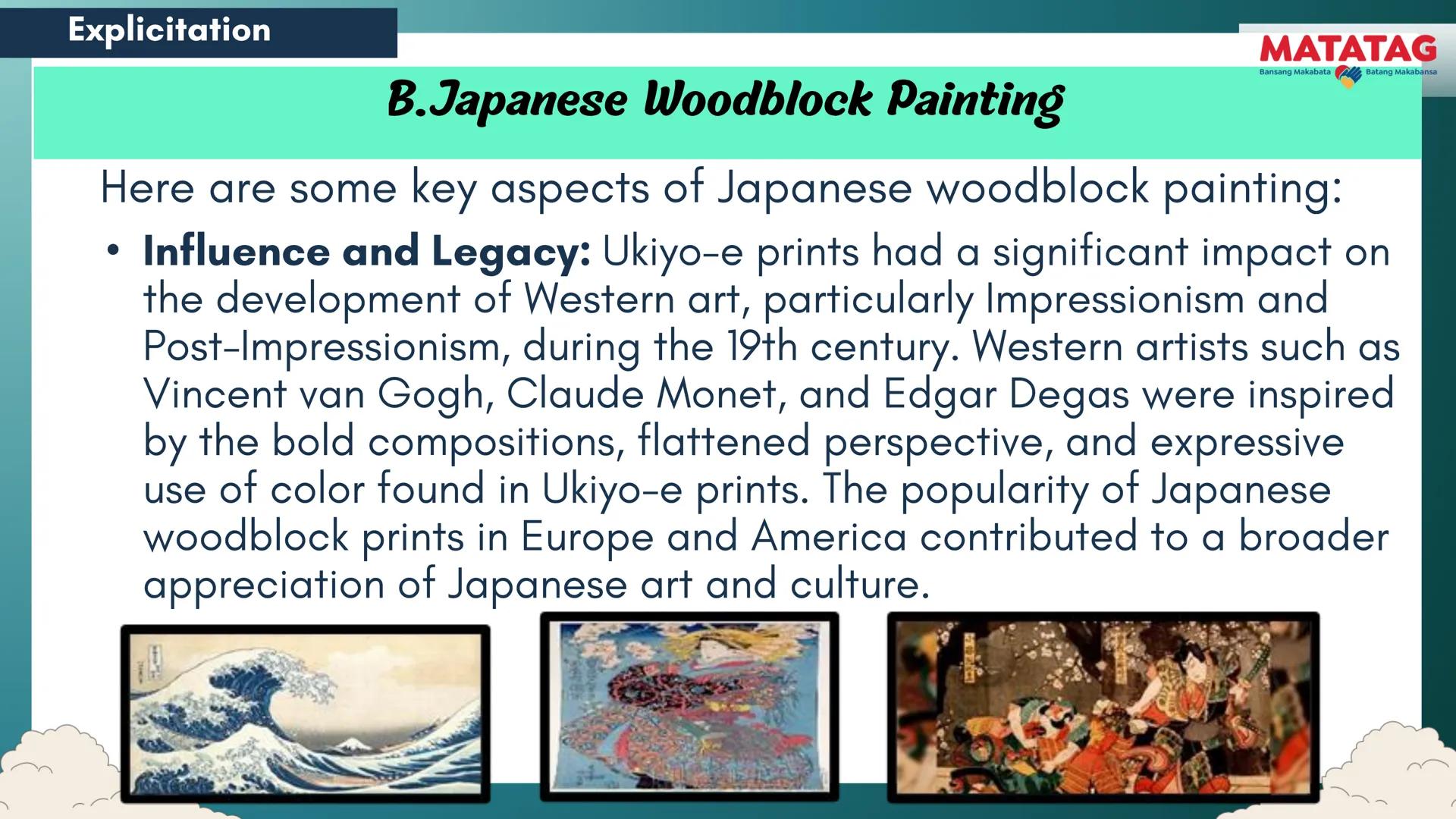 DepED
Q2 Music and Arts Week 3-4
TRADITIONAL
MATATAG
Bansang Makabata Batang Makabansa
ASIAN FOLK ARTS
AND NEW CREATIVE
TRENDS # Learn