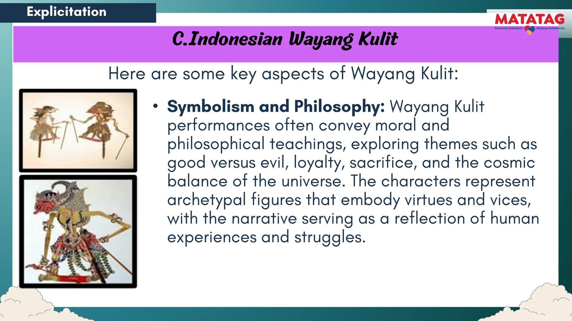 DepED
Q2 Music and Arts Week 3-4
TRADITIONAL
MATATAG
Bansang Makabata Batang Makabansa
ASIAN FOLK ARTS
AND NEW CREATIVE
TRENDS # Learn