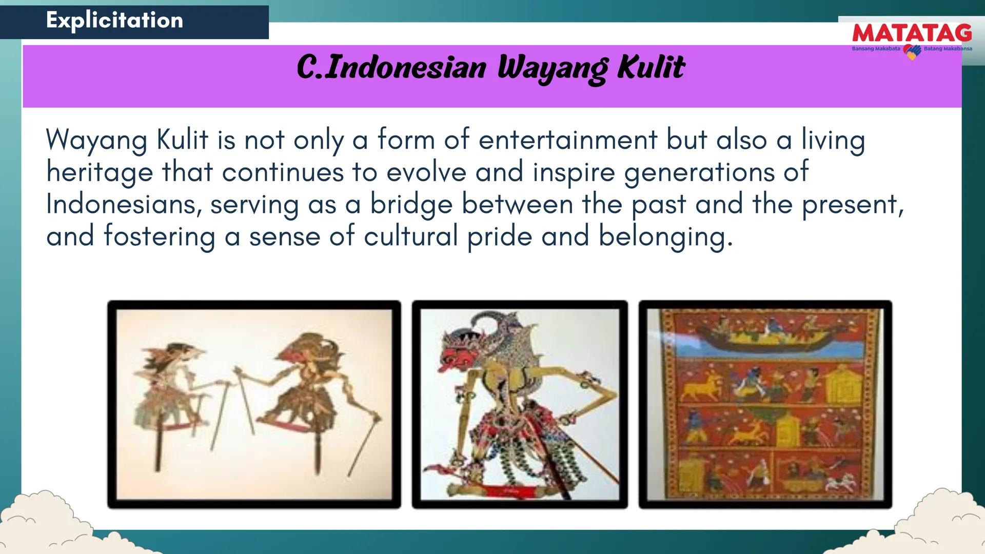 DepED
Q2 Music and Arts Week 3-4
TRADITIONAL
MATATAG
Bansang Makabata Batang Makabansa
ASIAN FOLK ARTS
AND NEW CREATIVE
TRENDS # Learn