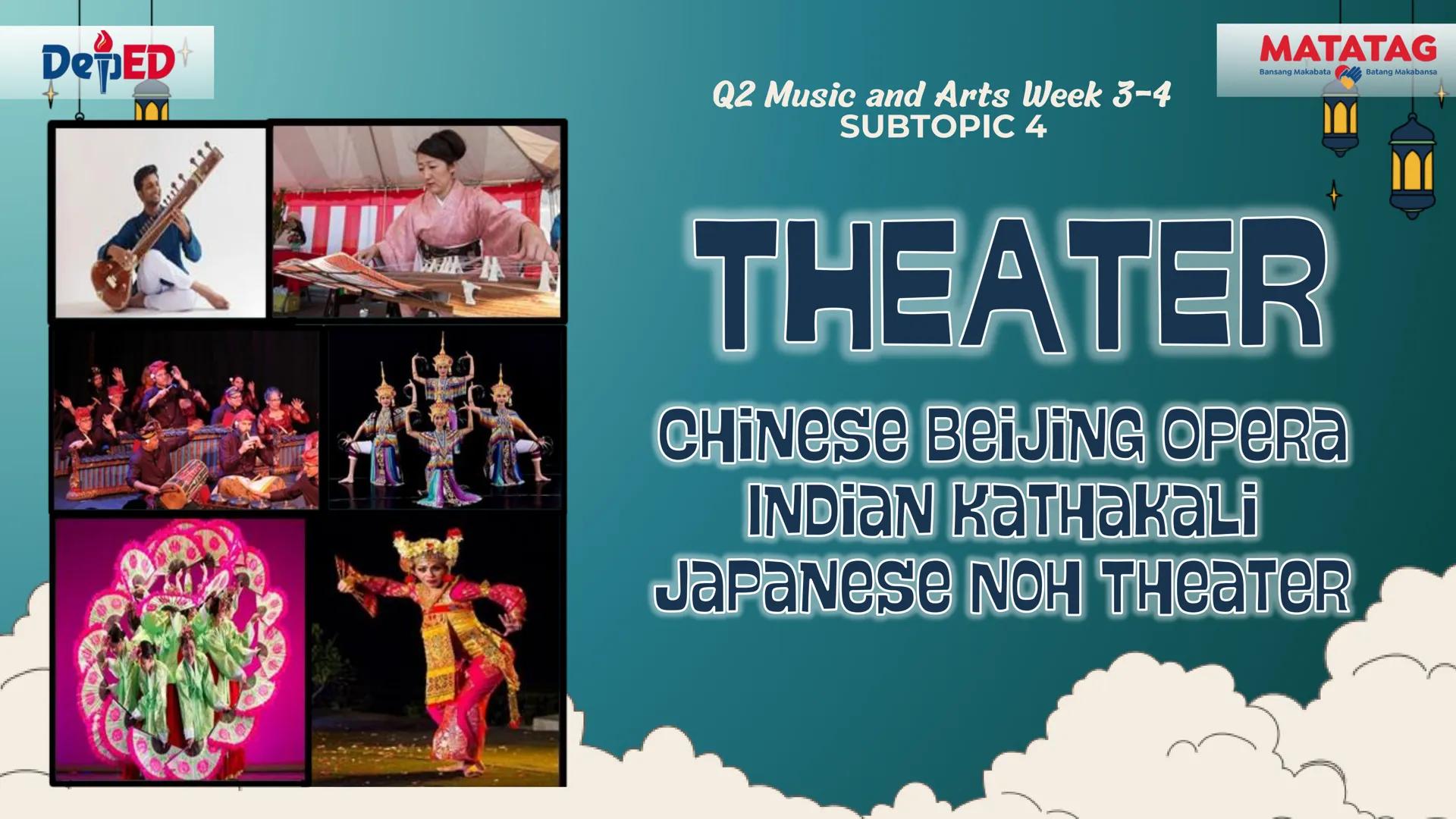 DepED
Q2 Music and Arts Week 3-4
TRADITIONAL
MATATAG
Bansang Makabata Batang Makabansa
ASIAN FOLK ARTS
AND NEW CREATIVE
TRENDS # Learn