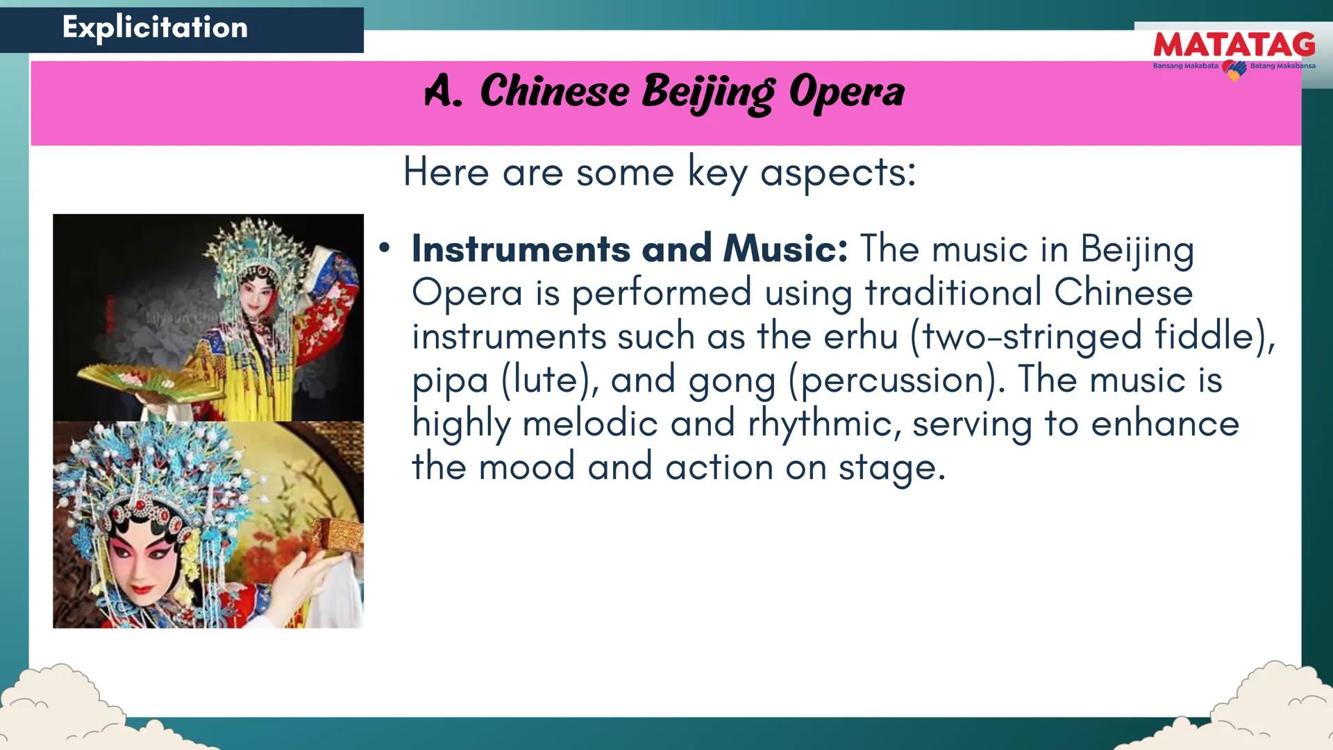 DepED
Q2 Music and Arts Week 3-4
TRADITIONAL
MATATAG
Bansang Makabata Batang Makabansa
ASIAN FOLK ARTS
AND NEW CREATIVE
TRENDS # Learn