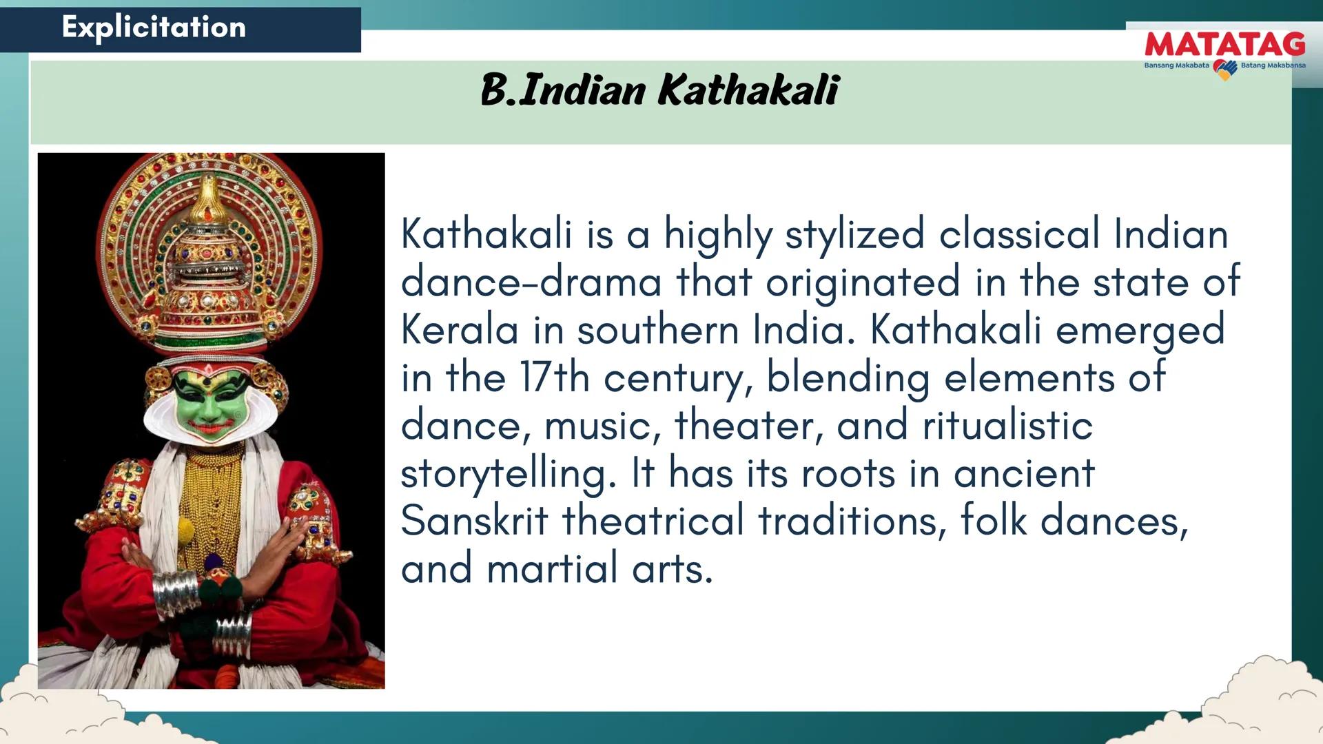 DepED
Q2 Music and Arts Week 3-4
TRADITIONAL
MATATAG
Bansang Makabata Batang Makabansa
ASIAN FOLK ARTS
AND NEW CREATIVE
TRENDS # Learn