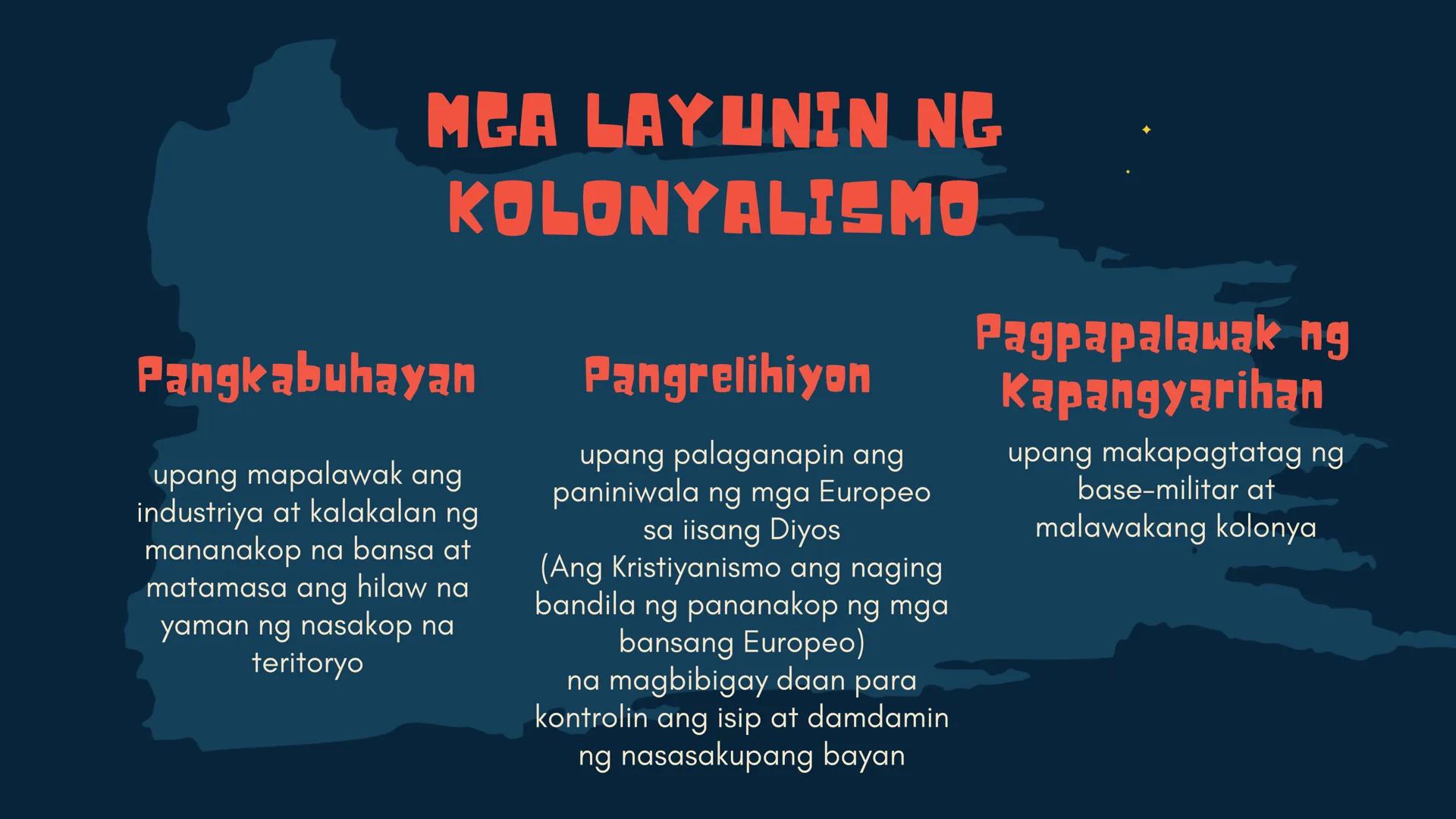 S
180 200 220 240 20
MS
N
W
280
Kolonyalismo at
Imperyalismo sa
Timog-Silangang Asya
ARALING PANLIPUNAN 7
Q2 - Aralin 1 # Sino sya? #
FADIN