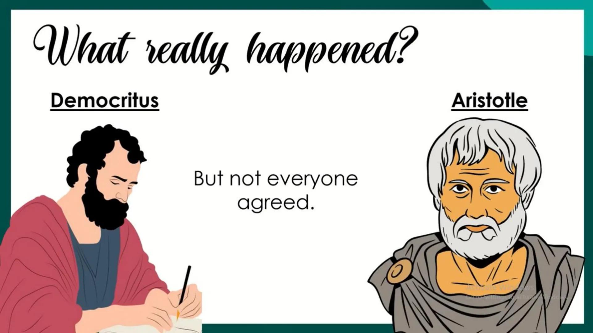 # Development of Atomic Theory
1. The idea of Atoms from Democritus to Dalton
2. Laws of Matter
3. The Discovery of Electrons by J.J. Thoms