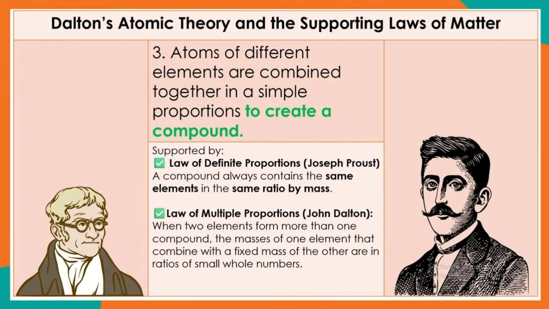 # Development of Atomic Theory
1. The idea of Atoms from Democritus to Dalton
2. Laws of Matter
3. The Discovery of Electrons by J.J. Thoms