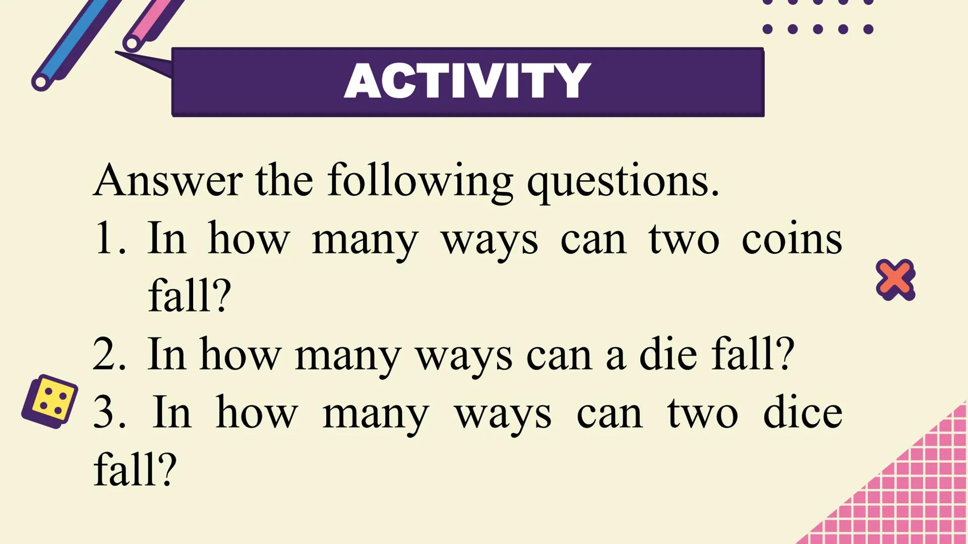 # STATISTICS
# AND
# PROBABILITY
GRADE
11 Almighty GOD and FATHER,
Maker of the Heavens and the Earth,
Giver of light and author of all