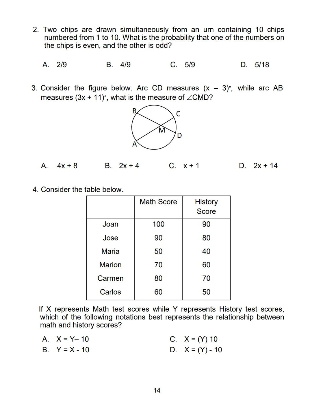 NOT FOR SALE
PRIMER
on the DOST-SEI
Science and Technology
UNDERGRADUATE
SCHOLARSHIP
ΕΧΑΜΙΝΑΤΙΟΝ
Department of Science and Technology
S