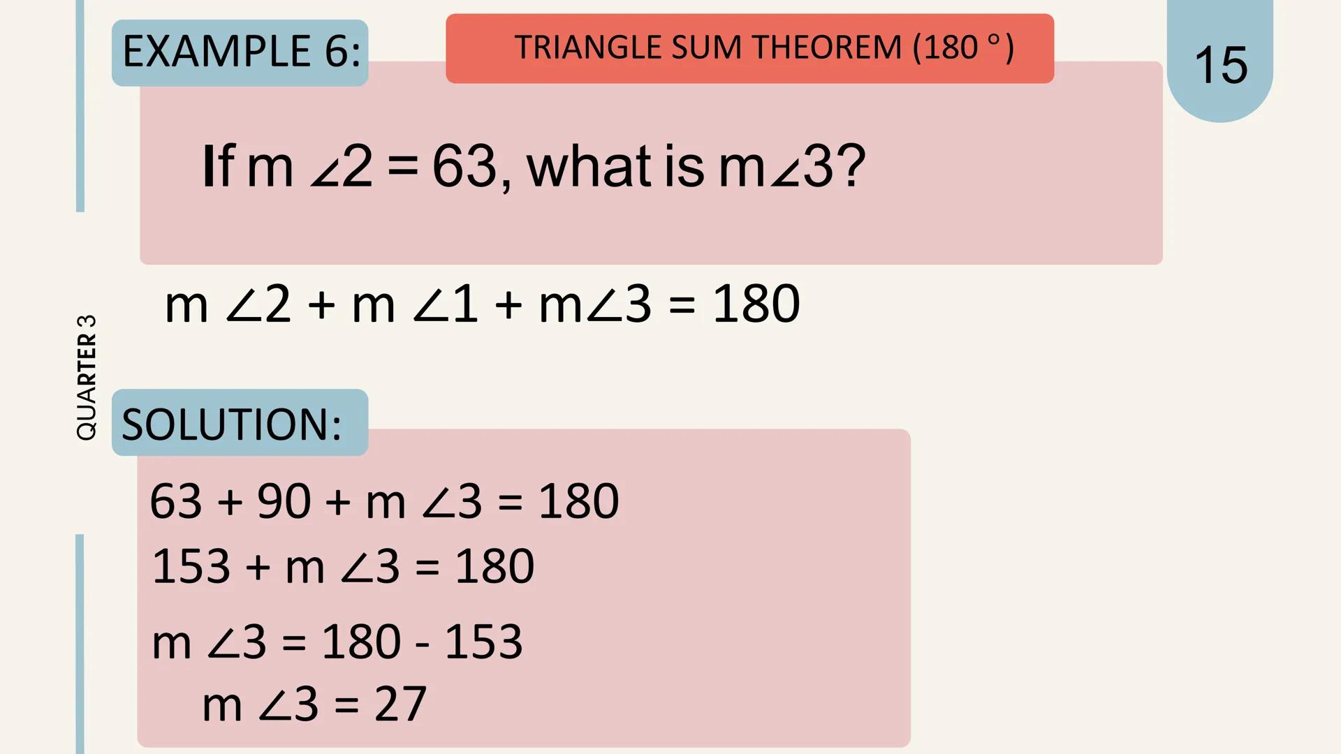 # THEOREMS
ON
# KITES KITES
is a quadrilateral in
which two pairs of
adjacent sides are equal.
||
QUARTER 3
1 QUARTER 3
# THEOREM REVIEW