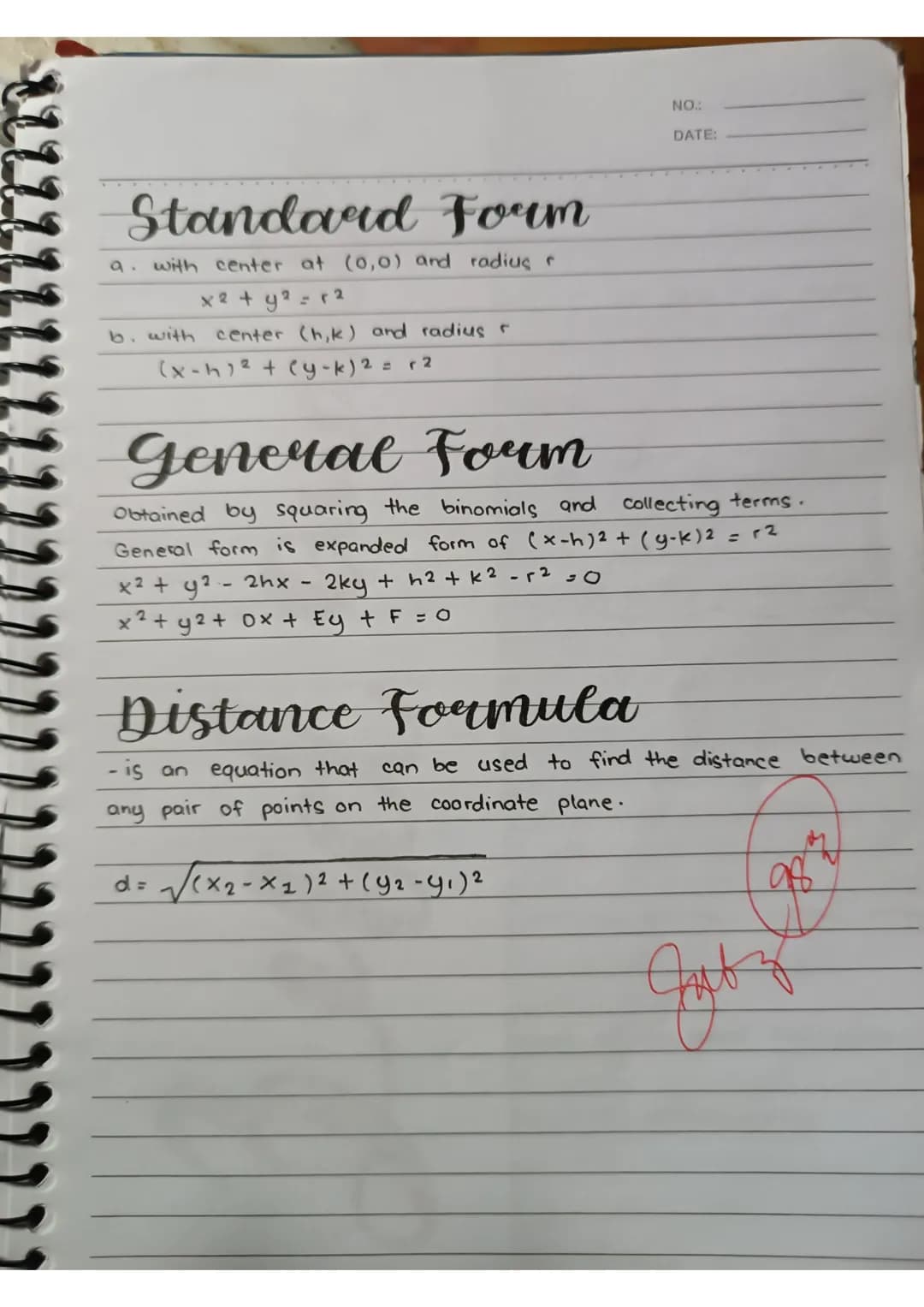 NO.:
DATE:
# Polynomial
defined
## FUNCTIONS
Is a function of the form
$f(x) = a_n x^n + a_{n-1} x^{n-1} + ... + a_1 x + a_0$
* $a_n$ is the