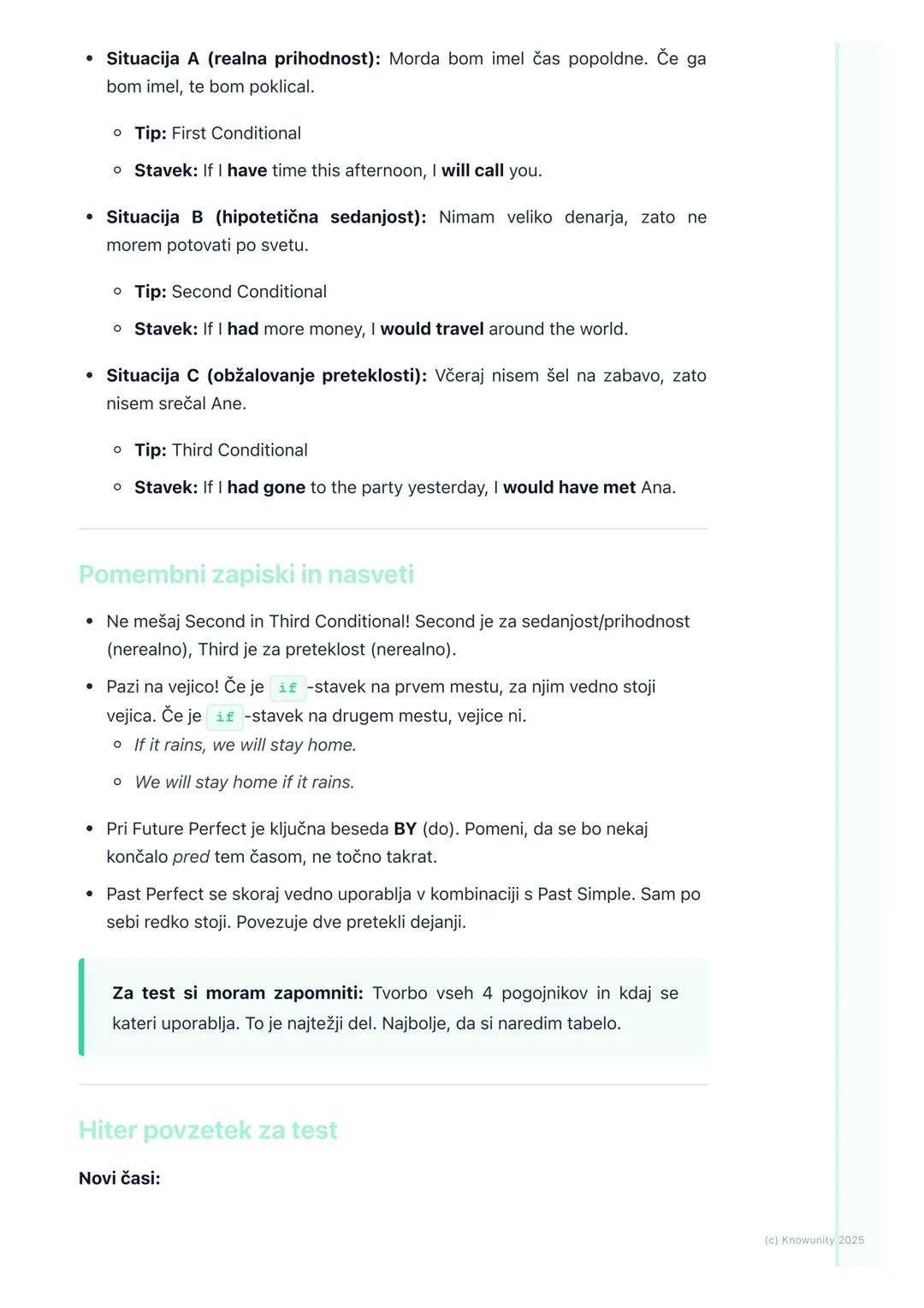 # Časi (Tenses)
Pregled časov
Angleški časi so ključni za pravilno izražanje, kdaj se je nekaj zgodilo, se
dogaja ali se bo zgodilo. Do zd