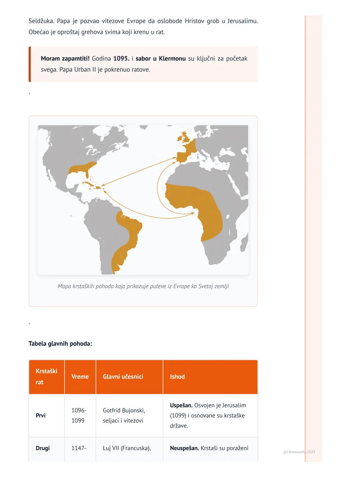 # Krstaški ratovi
## Uvod u krstaške ratove
Krstaški ratovi su bili veliki vojni pohodi koje su vodili hrišćani iz zapadne Evrope,
uglavno
