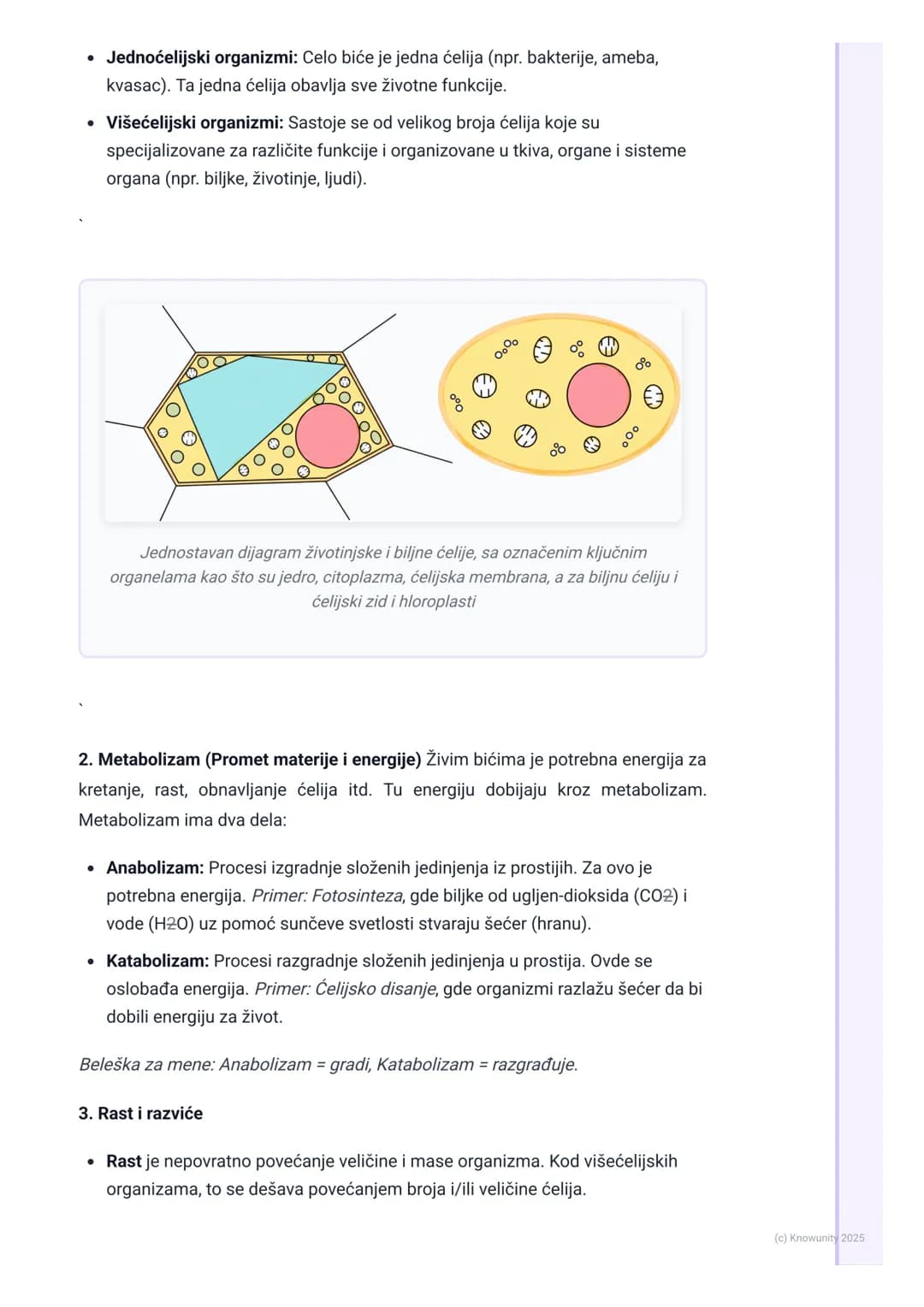 # Karakteristike živih bića
## Uvod - šta sva živa bića imaju zajedničko?
Biologija je nauka o životu. Da bismo razumeli šta je život, mor