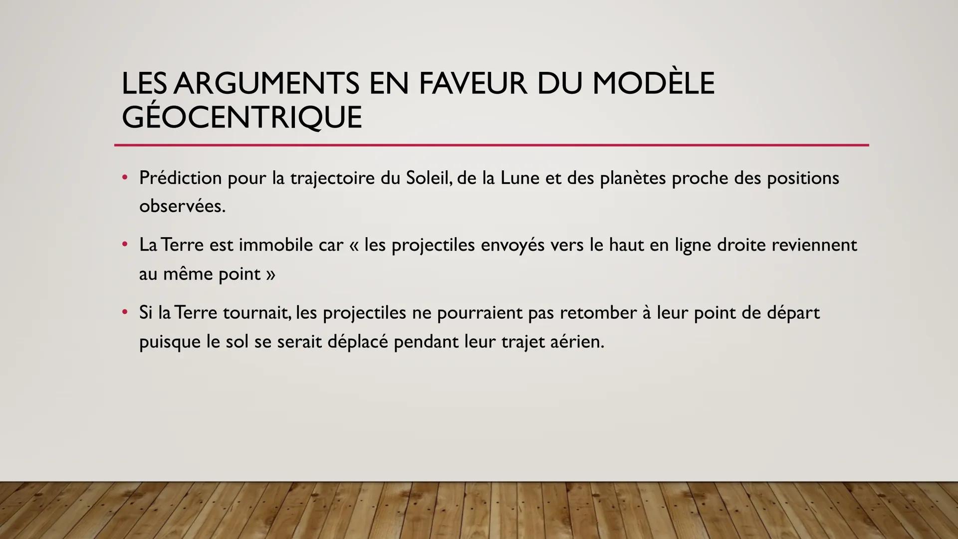 # DU GÉOCENTRISME À
# L'HÉLIOCENTRISME
LIVRE PAGE 172-173-180 # QU'EST CE QUE LE GÉOCENTRISME ET
# L'HÉLIOCENTRISME?
* Le géocentrisme e