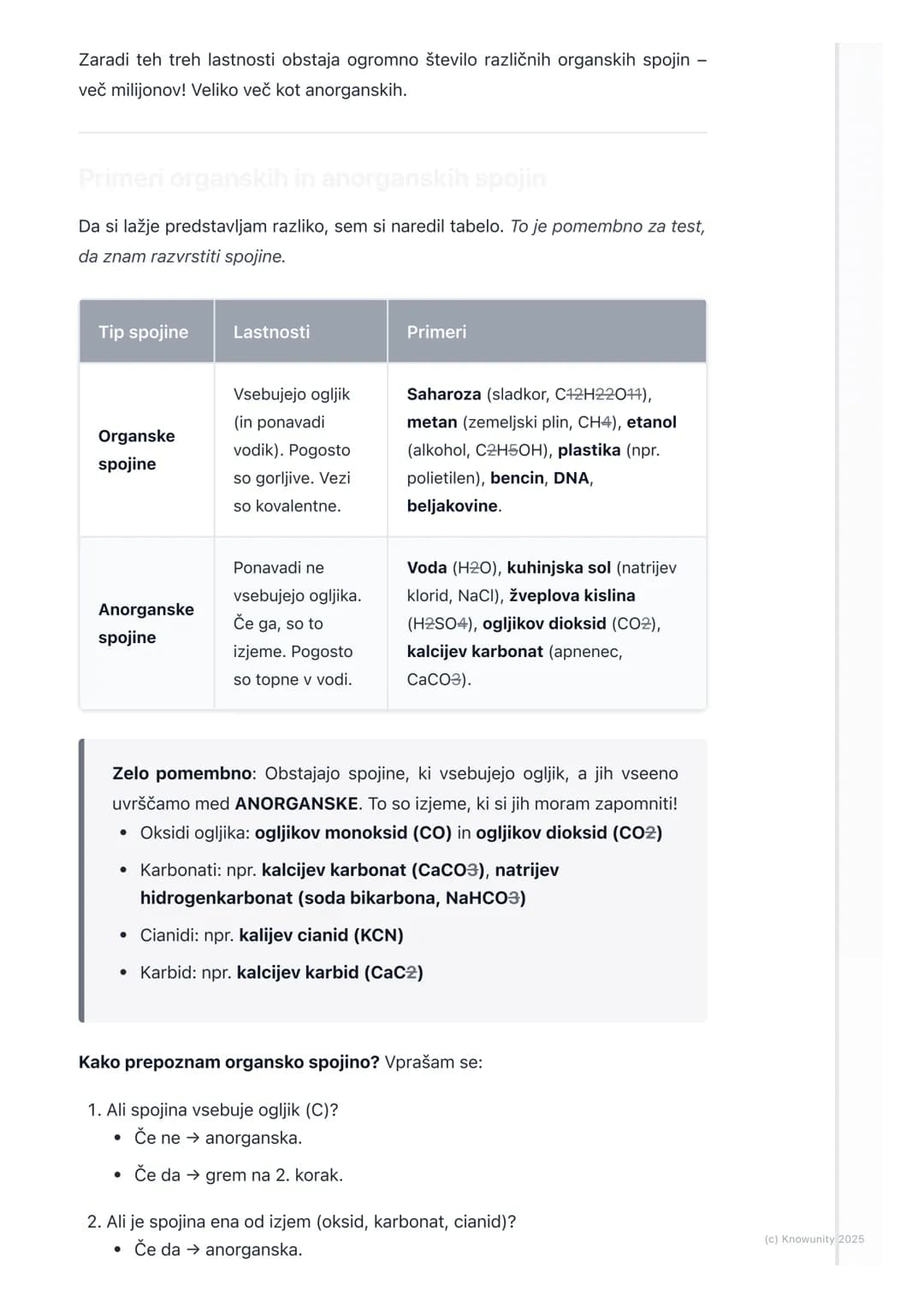 # Kaj je organska kemija?
Kaj je organska kemija?
Organska kemija je veja kemije, ki preučuje ogljikove spojine. Včasih so mislili,
da te