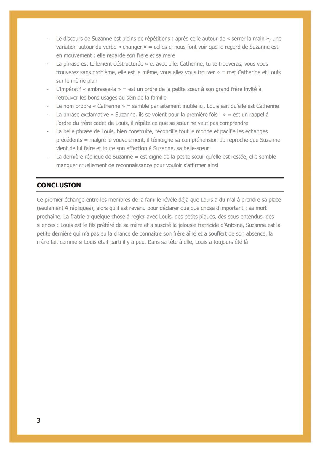 # 1ÈRE PARȚIE, SCÈNE 1 :
L'ARRIVEE DE LOUIS
DANS SA FAMILLE
Pièce <<< Juste la fin du monde >> de Jean-Luc Lagarce publié en 1995
INTRODUC