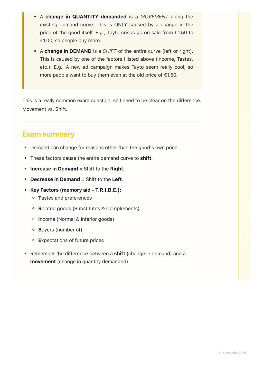 # Factors Affecting Demand
Introduction to factors affecting demand
Demand is not just about the price of a good. While the Law of Demand