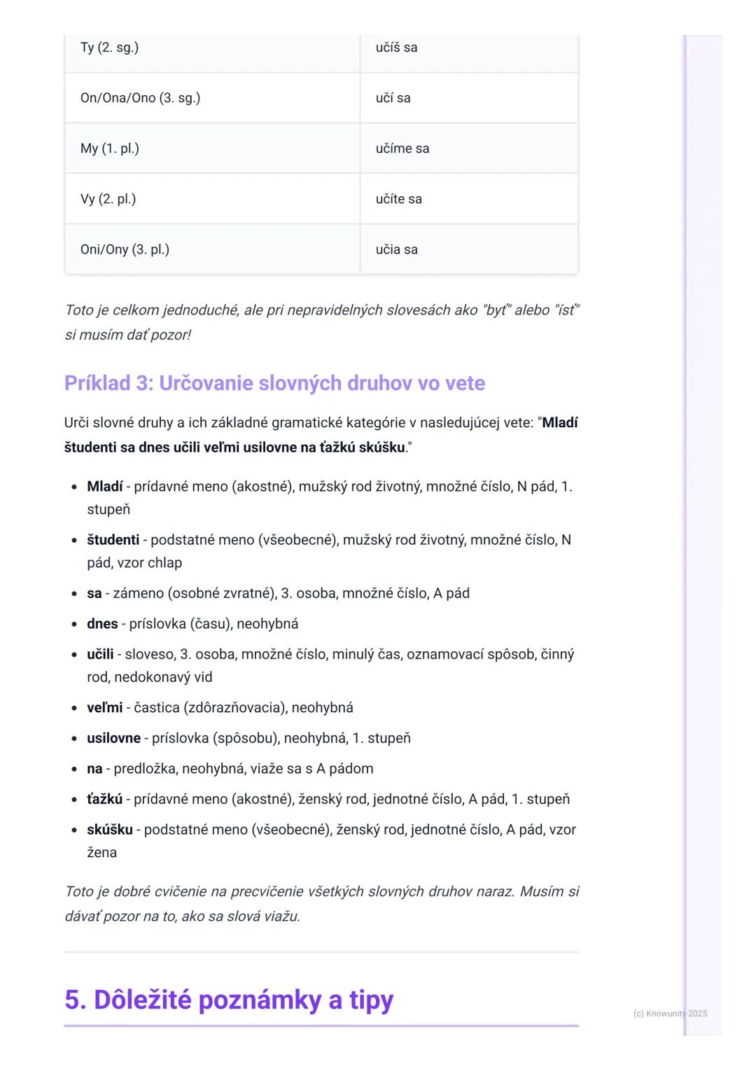 # Morfológia - Tvaroslovie
1. Prehľad a úvod do morfológie
Morfológia, alebo po slovensky tvaroslovie, je pre mňa dosť dôležitá časť
slove
