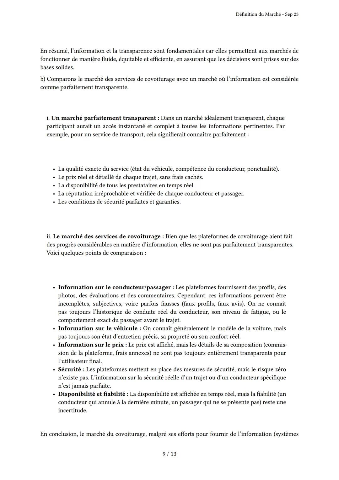 # Définition du Marché
Généré par Knowunity.fr - Sep 23
Description: Cet examen couvre la définition, les caractéristiques et les acteurs